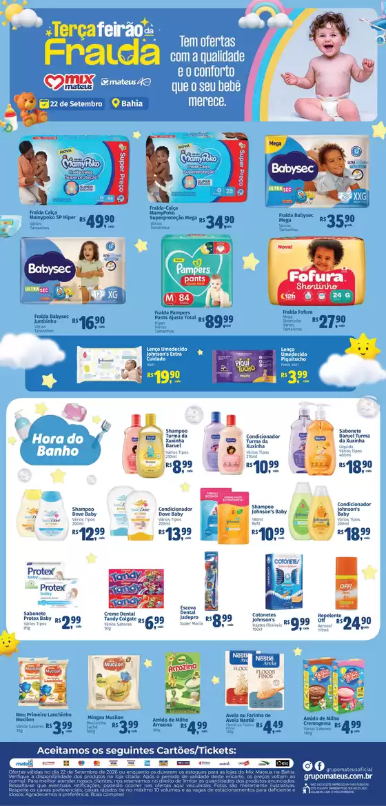 Catálogo Supermercados Mateus | Terça da Fralda | 2026-09-21T00:00:00.000Z - 2026-09-22T00:00:00.000Z