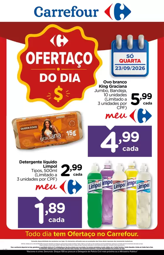 Catálogo Carrefour | OFERTAÇO DO DIA | 2026-09-23T00:00:00.000Z - 2026-09-23T00:00:00.000Z