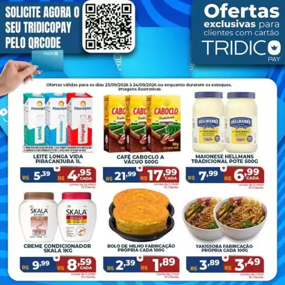 Catálogo Supermercados Tridico | Ofertas exclusivas | 2026-09-23T00:00:00.000Z - 2026-09-24T00:00:00.000Z