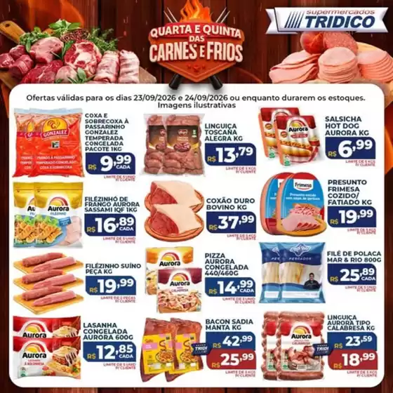 Catálogo Supermercados Tridico | Quarta E Quinta Das Carnes E Frios | 2026-09-23T00:00:00.000Z - 2026-09-24T00:00:00.000Z