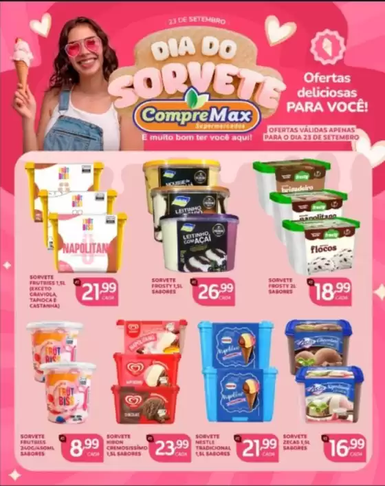 Catálogo CompreMax | Dia do Sorvete | 2026-09-23T00:00:00.000Z - 2026-09-23T00:00:00.000Z