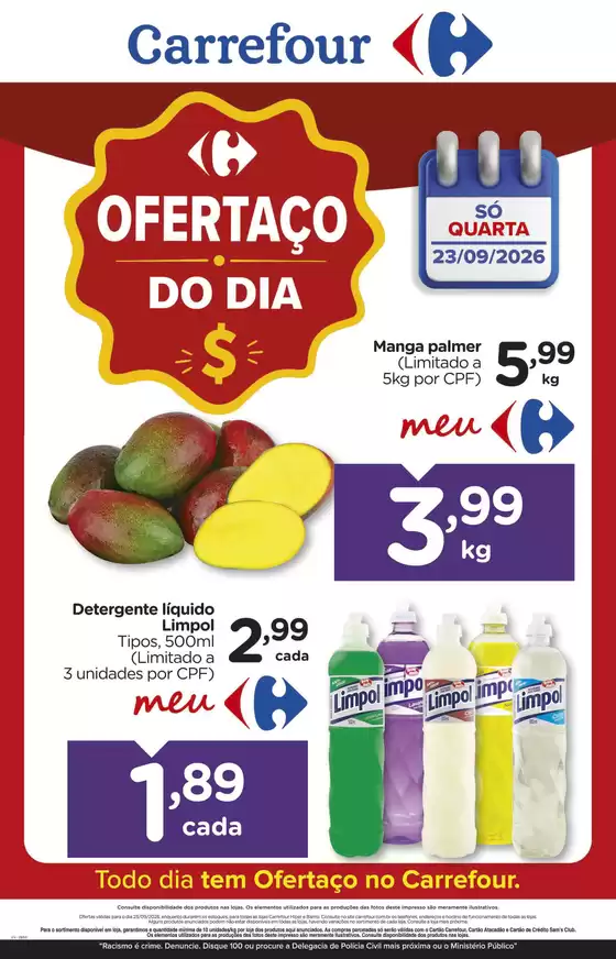 Catálogo Carrefour | OFERTA DO DIA | 2026-09-23T00:00:00.000Z - 2026-09-23T00:00:00.000Z