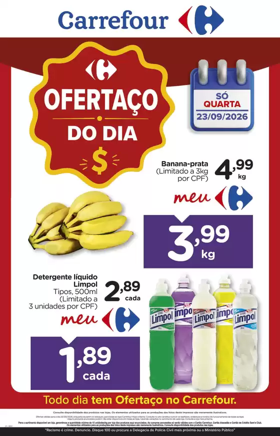 Catálogo Carrefour em Guaíba | Melhores ofertas para todos os caçadores de pechinchas | 2026-09-23T00:00:00.000Z - 2026-09-23T00:00:00.000Z