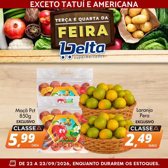 Catálogo Delta Supermercados | Melhores ofertas e descontos | 2026-09-22T00:00:00.000Z - 2026-09-23T00:00:00.000Z