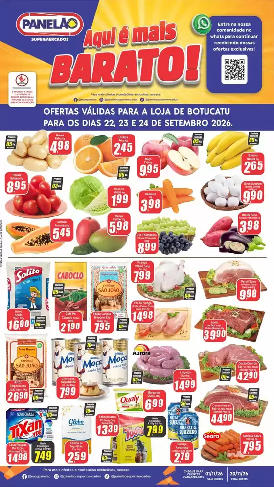 Catálogo Panelão | Ofertas especiais para você | 2026-09-22T00:00:00.000Z - 2026-09-24T00:00:00.000Z