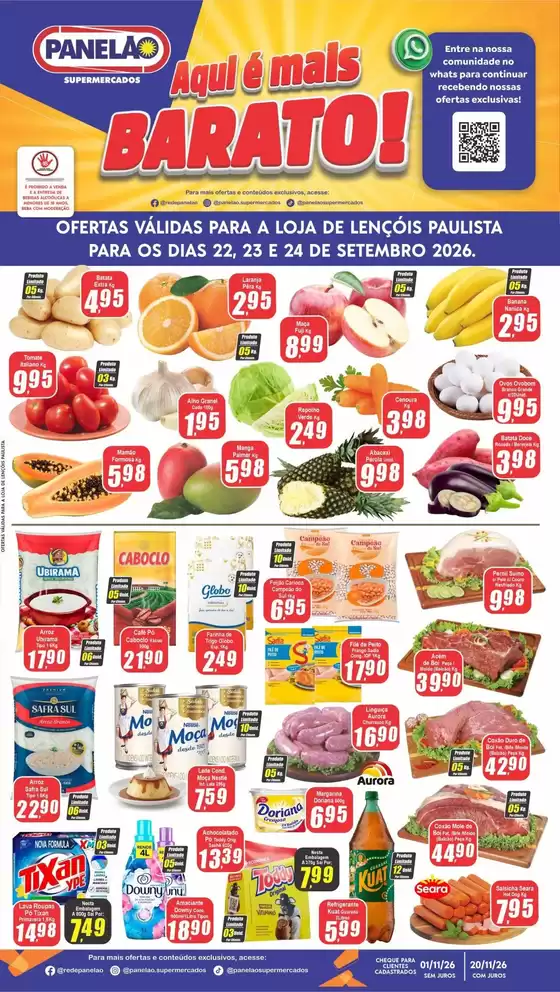 Catálogo Panelão | Pechinchas e ofertas atuais | 2026-09-22T00:00:00.000Z - 2026-09-24T00:00:00.000Z