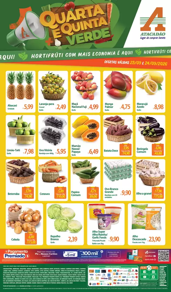 Catálogo Atacadão em Cubatão | Atacadão - Hortifrúti | 2026-09-23T00:00:00.000Z - 2026-09-24T00:00:00.000Z