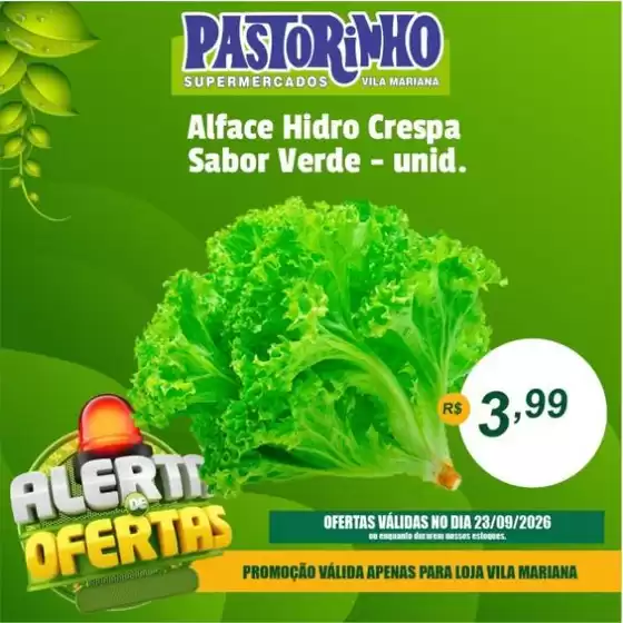 Catálogo Supermercado Pastorinho | Nossas melhores pechinchas | 2026-09-23T00:00:00.000Z - 2026-09-23T00:00:00.000Z
