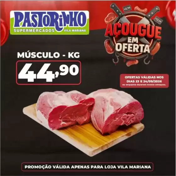 Catálogo Supermercado Pastorinho | Melhores ofertas para todos os caçadores de pechinchas | 2026-09-23T00:00:00.000Z - 2026-09-24T00:00:00.000Z