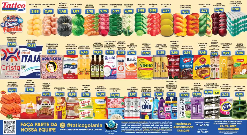 Catálogo Tatico | Encarte Tatico | 2026-09-23T00:00:00.000Z - 2026-09-23T00:00:00.000Z