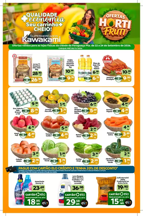 Catálogo Supermercados Kawakami | Ofertas - Paraguaçu Paulista | 2026-09-23T00:00:00.000Z - 2026-09-24T00:00:00.000Z
