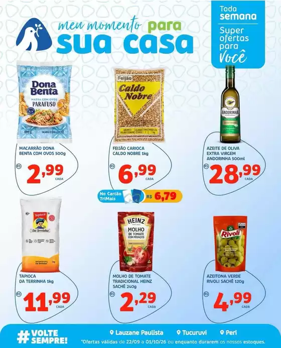 Catálogo Trimais Supermercado | Ofertas para caçadores de pechinchas | 2026-09-22T00:00:00.000Z - 2026-10-01T00:00:00.000Z