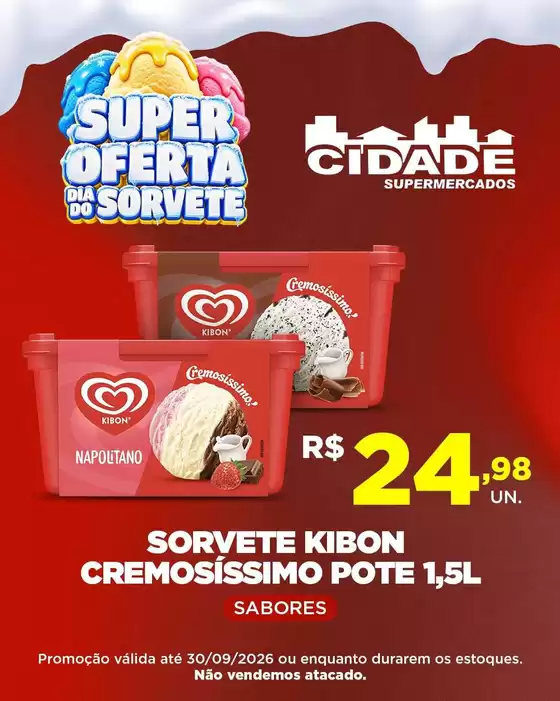 Catálogo Cidade Supermercados | Encarte Cidade Supermercados | 2026-09-23T00:00:00.000Z - 2026-09-30T00:00:00.000Z