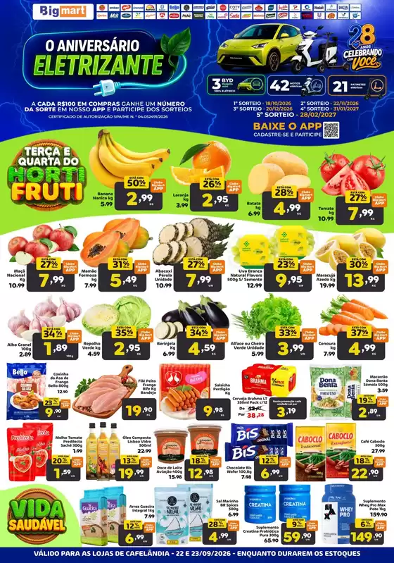 Catálogo Bigmart | Melhores ofertas para todos os caçadores de pechinchas | 2026-09-23T00:00:00.000Z - 2026-09-23T00:00:00.000Z