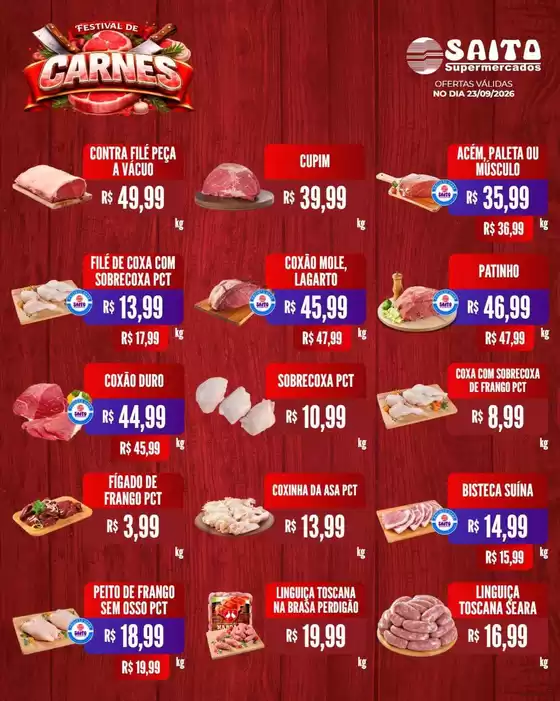 Catálogo Saito Supermercados | Ofertas especiais para você | 2026-09-23T00:00:00.000Z - 2026-09-23T00:00:00.000Z