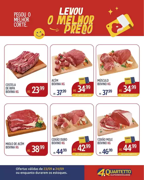 Catálogo Quartetto Supermercados | Encarte Quartetto Supermercados | 2026-09-23T00:00:00.000Z - 2026-09-24T00:00:00.000Z