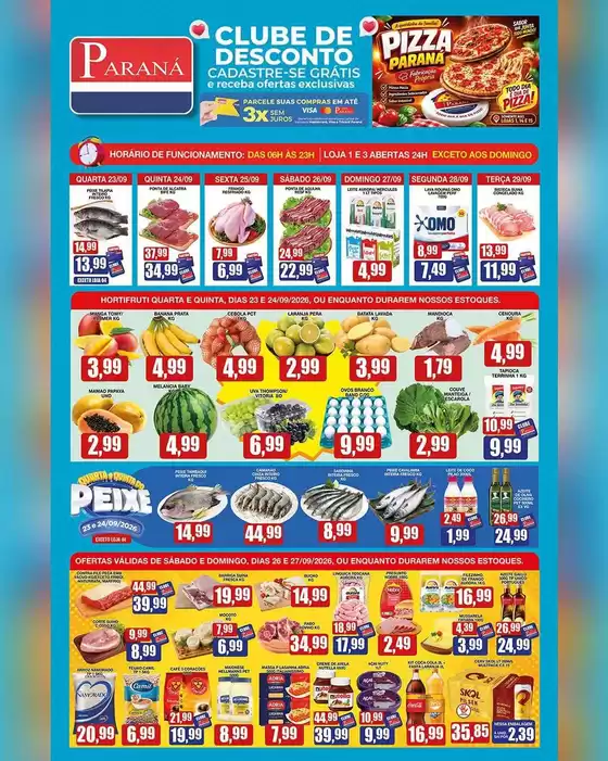 Catálogo Supermercados Paraná | Ofertas especiais atraentes para todos | 2026-09-23T00:00:00.000Z - 2026-09-27T00:00:00.000Z