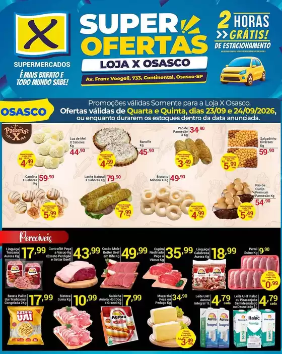 Catálogo X Supermercados | Encarte X Supermercados | 2026-09-23T00:00:00.000Z - 2026-09-24T00:00:00.000Z