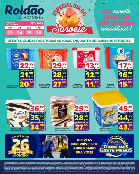Catálogo Roldão | ROLDAO CARD ESPECIAL DIA DO SORVETE | 2026-09-23T00:00:00.000Z - 2026-09-26T00:00:00.000Z