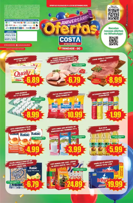 Catálogo Costa Atacadão | ANIVERSÁRIO DE OFERTAS | 2026-09-21T00:00:00.000Z - 2026-09-23T00:00:00.000Z