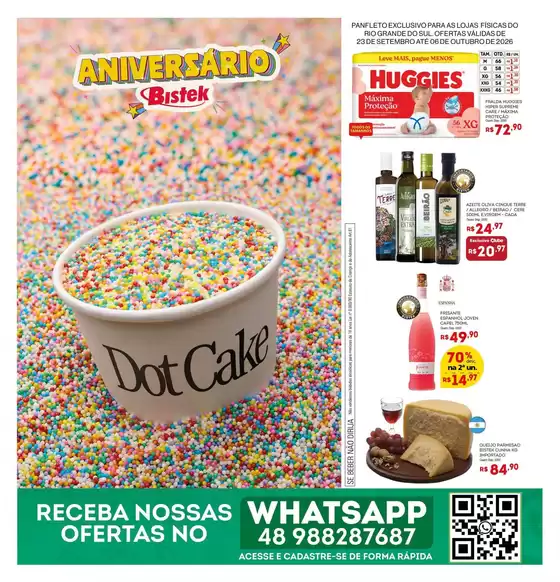 Catálogo Bistek Supermercados | Panfleto Quinzenal - RS | 2026-09-23T00:00:00.000Z - 2026-10-06T00:00:00.000Z