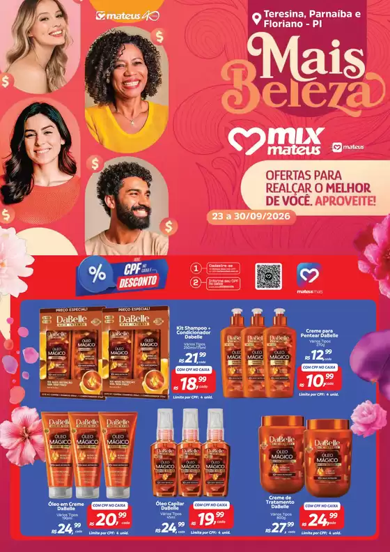 Catálogo Supermercados Mateus | Mais Beleza | 2026-09-23T00:00:00.000Z - 2026-09-30T00:00:00.000Z