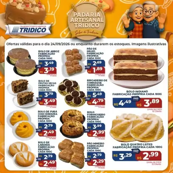 Catálogo Supermercados Tridico | Paradia Artisanal Tridico | 2026-09-24T00:00:00.000Z - 2026-09-24T00:00:00.000Z