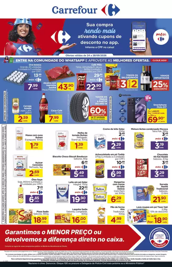 Catálogo Carrefour Bairro | REINAUGURAÇÃO E COMBATE - SETEMBRO 2026 | 2026-09-24T00:00:00.000Z - 2026-09-28T00:00:00.000Z