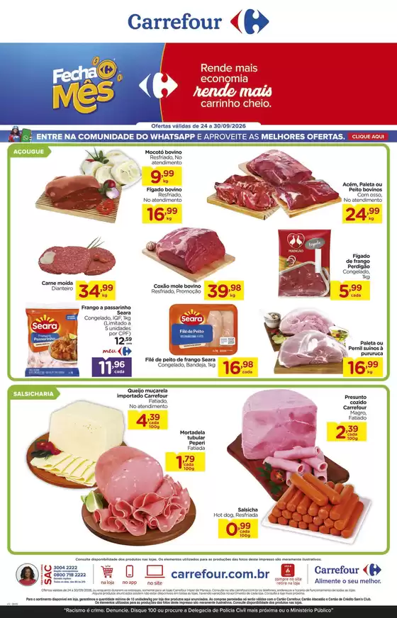 Catálogo Carrefour | LÂMINA EXCLUSIVA AÇOUGUE MANAUS | 2026-09-24T00:00:00.000Z - 2026-09-30T00:00:00.000Z