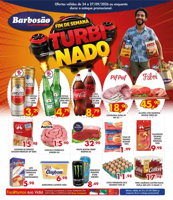 Catálogo Barbosão Extra Supermercados | Ofertas Barbosão Extra Supermercados | 2026-09-24T00:00:00.000Z - 2026-09-27T00:00:00.000Z