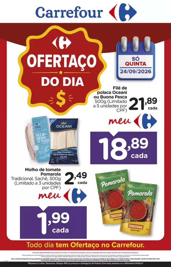 Catálogo Carrefour Bairro | OFERTA DO DIA | 2026-09-24T00:00:00.000Z - 2026-09-24T00:00:00.000Z