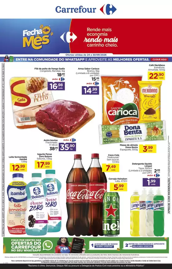 Catálogo Carrefour | Melhores ofertas e descontos | 2026-09-24T00:00:00.000Z - 2026-09-30T00:00:00.000Z