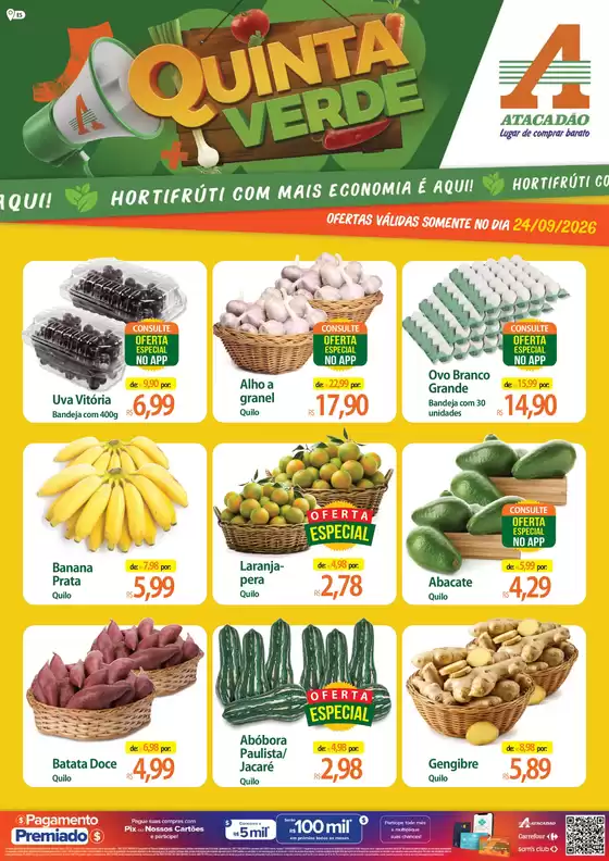 Catálogo Atacadão em Cariacica | Atacadão - Hortifrúti | 2026-09-24T00:00:00.000Z - 2026-09-24T00:00:00.000Z