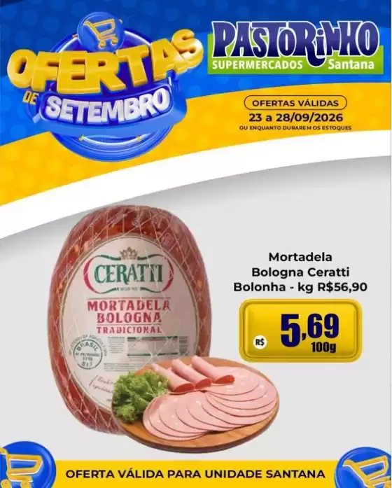 Catálogo Supermercado Pastorinho | Ótima oferta para todos os clientes | 2026-09-23T00:00:00.000Z - 2026-09-28T00:00:00.000Z