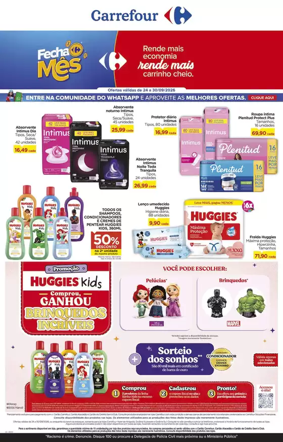 Catálogo Carrefour em Terezópolis de Goiás | Ótima oferta para caçadores de pechinchas | 2026-09-24T00:00:00.000Z - 2026-09-30T00:00:00.000Z