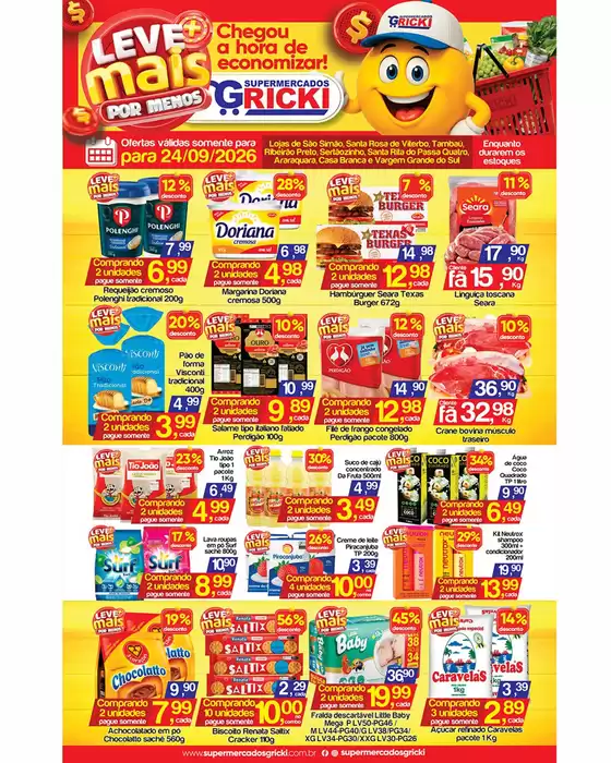Catálogo Supermercados Gricki | Encarte Supermercados Gricki | 2026-09-24T00:00:00.000Z - 2026-09-24T00:00:00.000Z