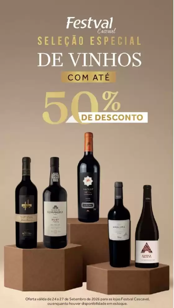 Catálogo Festval | Caderno Festval Cascavel - Vinhos 2 | 2026-09-24T00:00:00.000Z - 2026-09-27T00:00:00.000Z