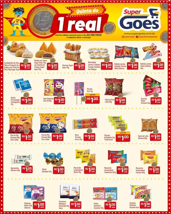 Catálogo Supermercados Goes | Encarte Supermercados Goes | 2026-09-24T00:00:00.000Z - 2026-09-24T00:00:00.000Z