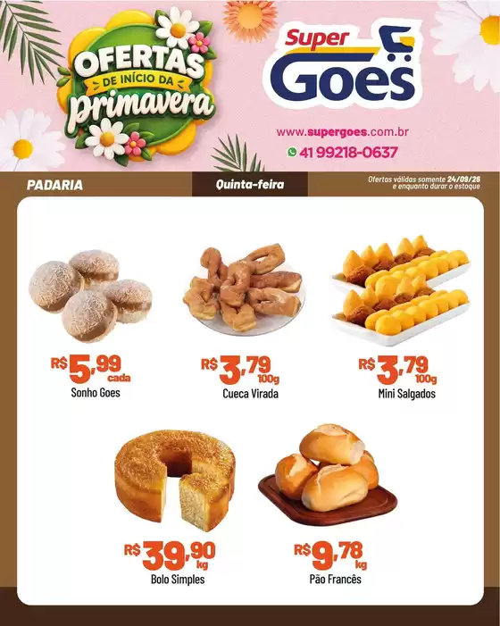 Catálogo Supermercados Goes | Melhores ofertas e descontos | 2026-09-24T00:00:00.000Z - 2026-09-24T00:00:00.000Z