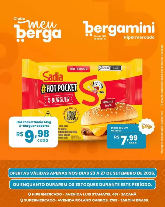 Catálogo Supermercado Bergamini | Economize agora com nossas ofertas | 2026-09-23T00:00:00.000Z - 2026-09-27T00:00:00.000Z