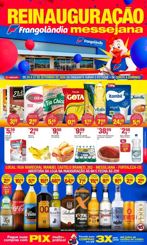 Catálogo Super Frangolândia em Eusébio | Ótima oferta para todos os clientes | 2026-09-24T00:00:00.000Z - 2026-09-27T00:00:00.000Z