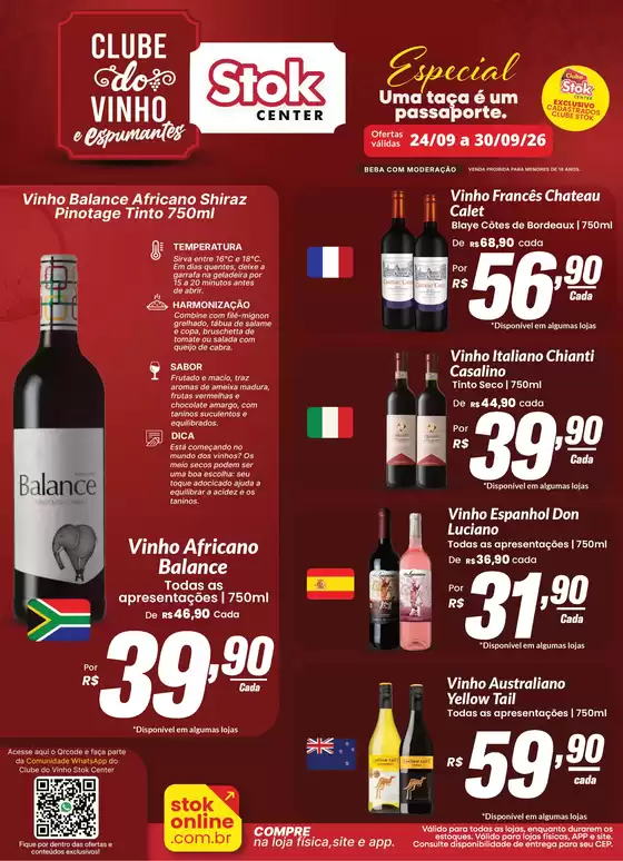Catálogo Stok Center | Clube do Vinho Stok center | 2026-09-24T00:00:00.000Z - 2026-09-30T00:00:00.000Z