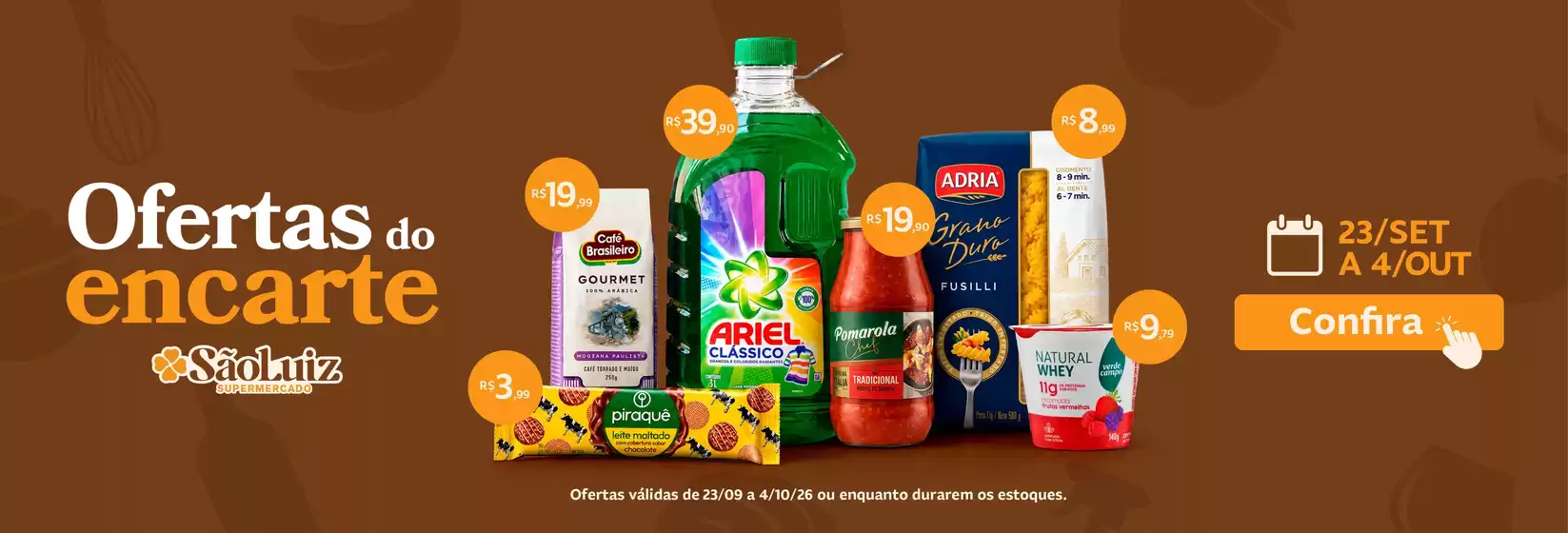 Catálogo Mercadinhos São Luiz | Encarte Mercadinhos São Luiz | 2026-09-23T00:00:00.000Z - 2026-10-04T00:00:00.000Z