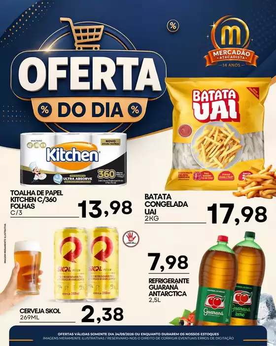 Catálogo Mercadão Atacadista em Guarujá | Nossas melhores ofertas para você | 2026-09-24T00:00:00.000Z - 2026-09-24T00:00:00.000Z