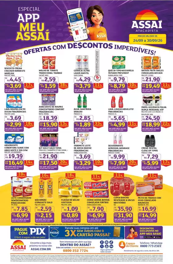 Catálogo Assaí Atacadista | Encarte Assaí Atacadista 172349-571 | 2026-09-24T00:00:00.000Z - 2026-09-30T00:00:00.000Z