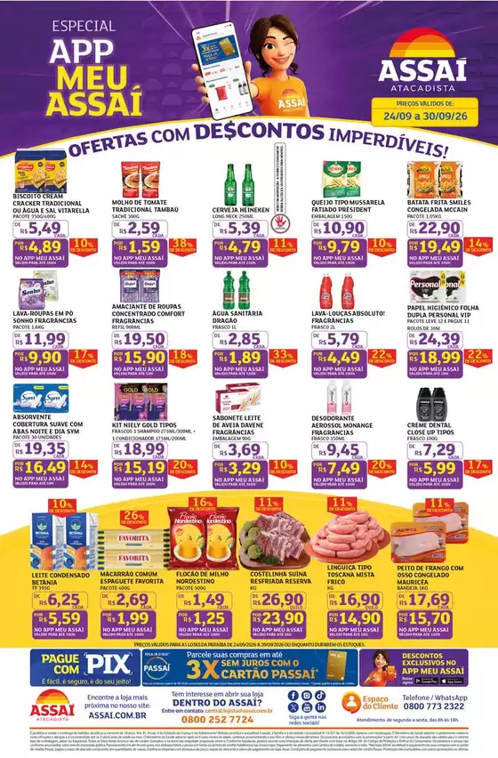Catálogo Assaí Atacadista | Encarte Assaí Atacadista 172348-570 | 2026-09-24T00:00:00.000Z - 2026-09-30T00:00:00.000Z