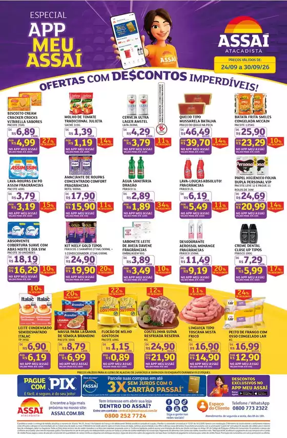 Catálogo Assaí Atacadista | Encarte Assaí Atacadista 172350-573 | 2026-09-24T00:00:00.000Z - 2026-09-30T00:00:00.000Z