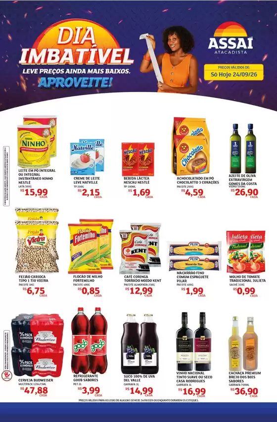 Catálogo Assaí Atacadista | Encarte Assaí Atacadista 172352-573 | 2026-09-24T00:00:00.000Z - 2026-09-24T00:00:00.000Z