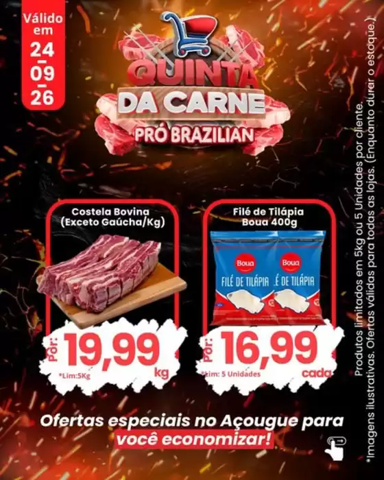 Catálogo Supermercados Pró Brazilian em Serra | Quinta Da Carne | 2026-09-24T00:00:00.000Z - 2026-09-24T00:00:00.000Z