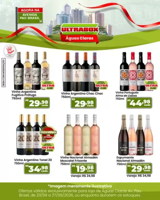 Catálogo Ultrabox | Aguas Claras | 2026-09-24T00:00:00.000Z - 2026-09-27T00:00:00.000Z